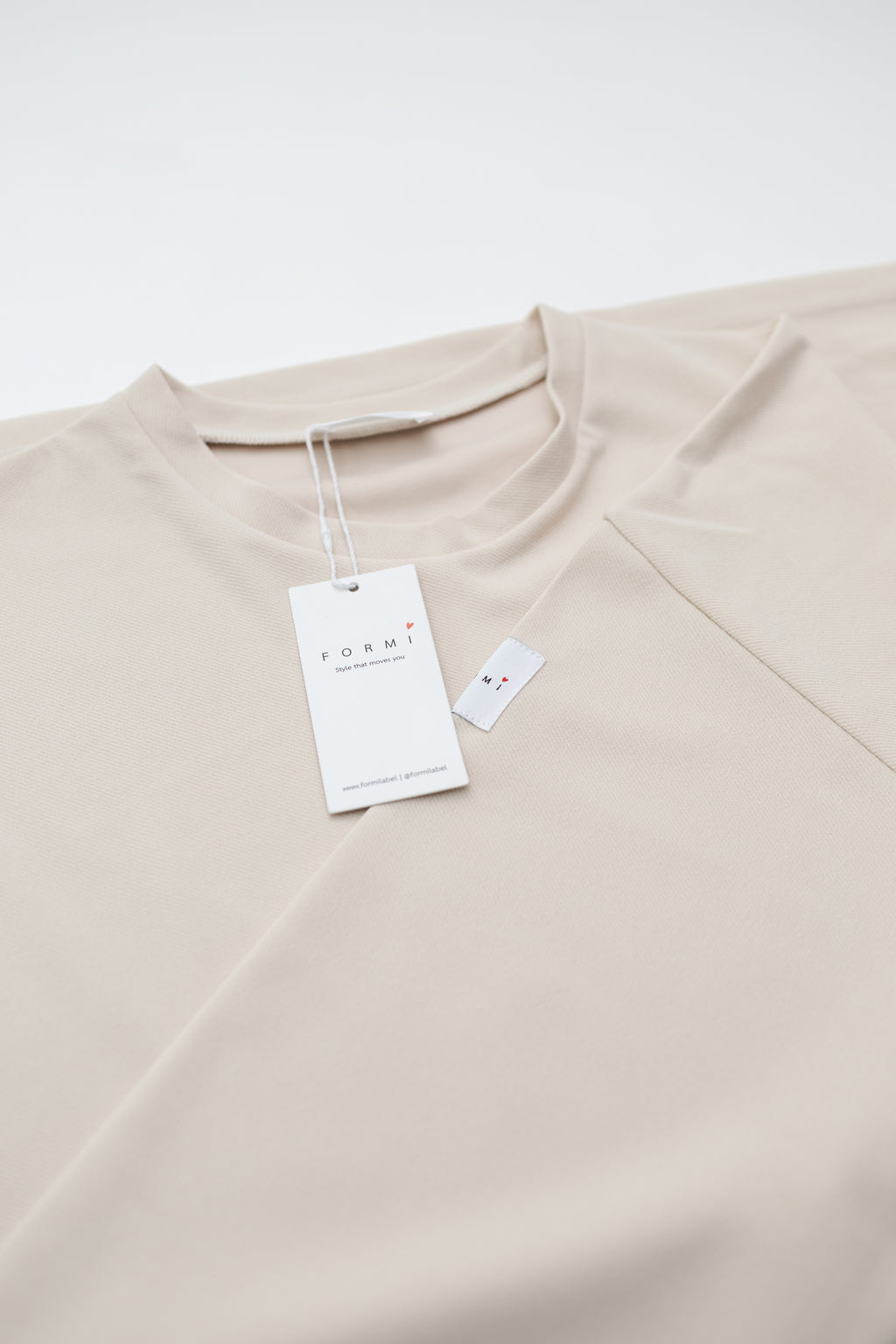 Ecru Co-ord Top