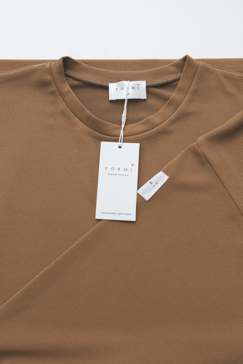 Brown Co-ord Top