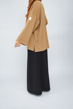 Brown Co-ord Top