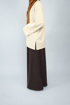 Ecru Co-ord Top